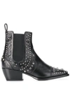 PHILIPP PLEIN LOW COWBOY BOOTS