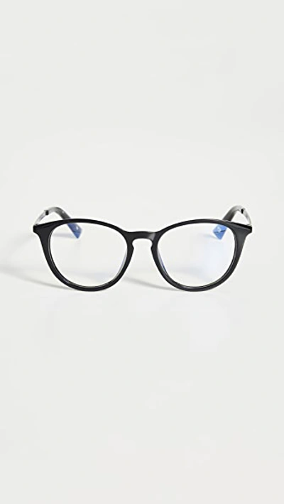 The Book Club Blue Light Night Team Crazy For Glasses In Black
