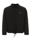 Msgm Black Oversize Jacket In Nero (black)