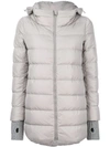 HERNO HOODED PADDED COAT