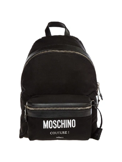 Moschino Men's Rucksack Backpack Travel In Black