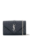 SAINT LAURENT SMALL MONOGRAM SHOULDER BAG