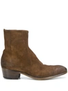 SILVANO SASSETTI SUEDE ANKLE BOOTS