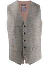 CIRCOLO 1901 TWO-TONE WAISTCOAT