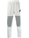 NIKE MESH-PANELLED SWEATPANTS