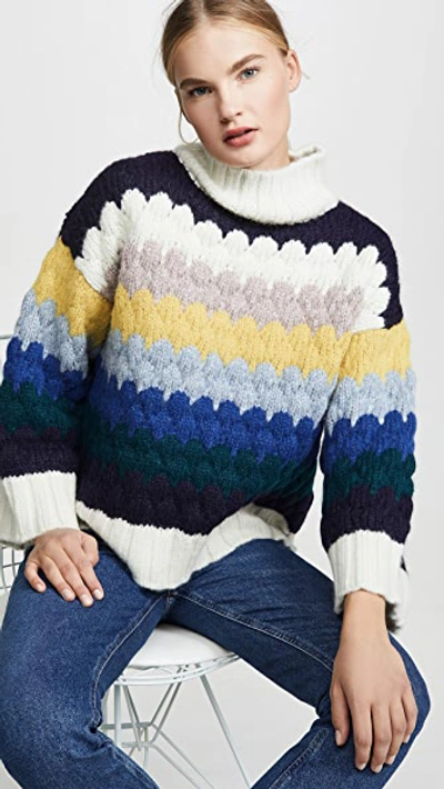 Eleven Six Freya Sweater - Multi-color Combo In Multi Combo