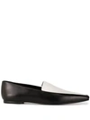 THE ROW MINIMAL COLOUR-BLOCK LOAFERS