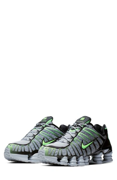 Nike Shox Tl Sneakers In Textile And Synthetic Materials In Gray