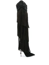 PHILIPP PLEIN FRINGED HIGH BOOTS