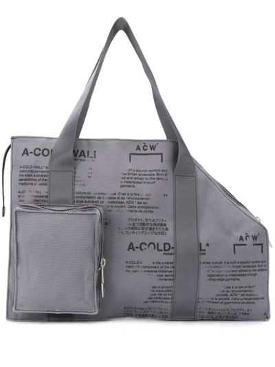 A-cold-wall* V2 Tote Bag In Grey