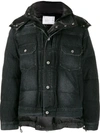 SACAI DENIM DOWN JACKET