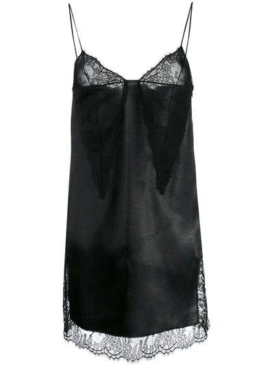 Philosophy Di Lorenzo Serafini Lace Shift Dress In Black