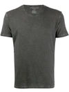 Majestic Slim-fit T-shirt In Grey