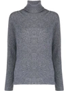 ROBERTO COLLINA ROLL NECK KNITTED JUMPER