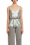 MM6 MAISON MARGIELA OPENING CEREMONY SLIP SUITING TOP,ST216609