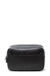 CALVIN KLEIN BLACK POLYURETHANE BEAUTY CASE,K50K504640001