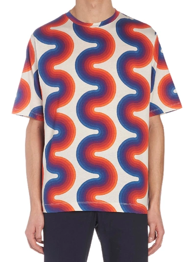 Dries Van Noten Multicolor Cotton T-shirt