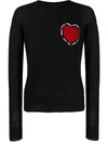 PRADA BLACK WOOL SWEATER,UMA107S1321U6KF0002