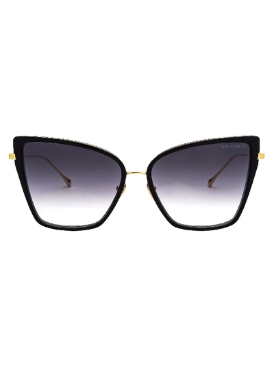 Dita Black Acetate Sunglasses