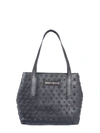 JIMMY CHOO JIMMY CHOO WOMEN'S BLACK LEATHER HANDBAG,SOFIASEMGBLACK UNI