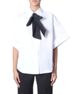 GIVENCHY GIVENCHY WOMEN'S WHITE COTTON SHIRT,BW60KW11Z6100 38