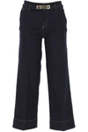 PINKO BLUE COTTON JEANS,1J10A7Y5PWGA3