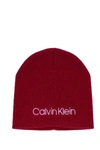 CALVIN KLEIN BURGUNDY HAT,K60K605939BURGUNDY