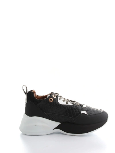 Alexander Smith Black Leather Sneakers