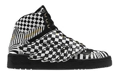 Pre-owned Adidas Originals  Js Wings Opart In Run White/metal Gold/black