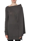 RICK OWENS CASHMERE HOODED SWEATER