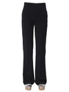 RICK OWENS MIXED WOOL WIDE TROUSERS
