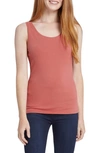 Nic And Zoe Nic+zoe Petites Perfect Tank In Terracotta