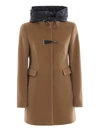 FAY TOGGLE DOUBLE FRONT HOODED COAT