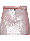 ASHLEY WILLIAMS SEQUIN MINI SKIRT