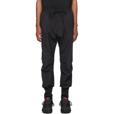 Y-3 Cargo-style Tapered Trousers In Black