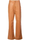 LOEWE MID-RISE WIDE-LEG TROUSERS