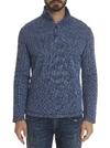 ROBERT GRAHAM MEN'S GATEWOOD LONG SLEEVE SHIRT KNIT IN NAVY SIZE: 3XL BY ROBERT GRAHAM