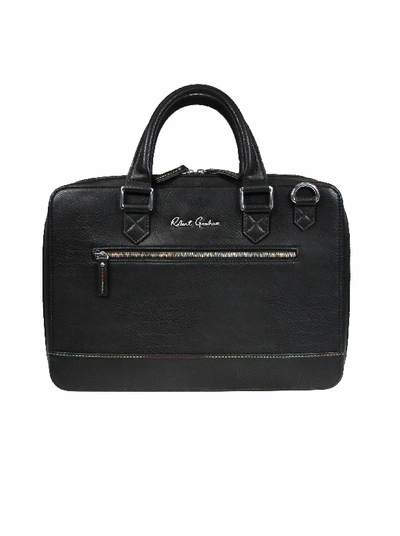 Robert Graham Men's Buster Briefcase In Black By