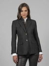 ROBERT GRAHAM WOMEN'S KELLY BLAZER IN BLACK SIZE: 14 BY ROBERT GRAHAM