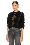 AMIRI CROPPED SWEATER,AMIF-WK18