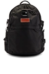 YOHJI YAMAMOTO Logo Carrier Backpack,YOHJ-MY13