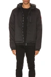 Canada Goose Lodge Down Jacket In Black