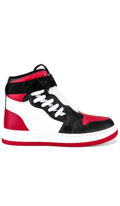 Jordan Aj 1 Nova Sneaker In White. In White & Gym Red