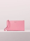 Kate Spade Sylvia Large Continental Wristlet In Blustery Pink