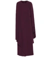 VALENTINO Silk-crêpe wrap gown,P00407897