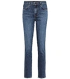 J BRAND RUBY HIGH-RISE CROPPED SKINNY JEANS,P00409832