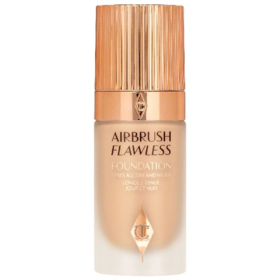 Charlotte Tilbury Airbrush Flawless Longwear Foundation 6 Warm In 6 Warm (medium With Yellow Undertones)