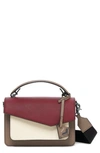 Botkier Cobble Hill Leather Crossbody Bag In Cordovan Combo