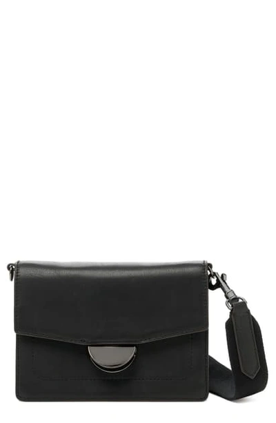 Botkier Astor Leather Crossbody Bag - Black In Black/gunmetal