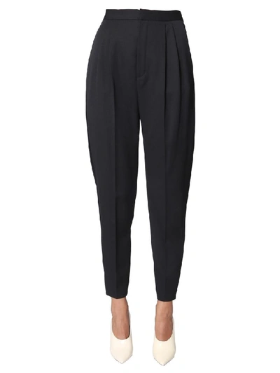 Saint Laurent Tuxedo Pants In Nero